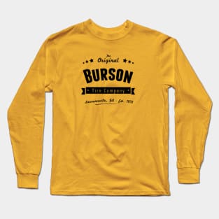 Burson Tire Company - Retro Black Logo Long Sleeve T-Shirt